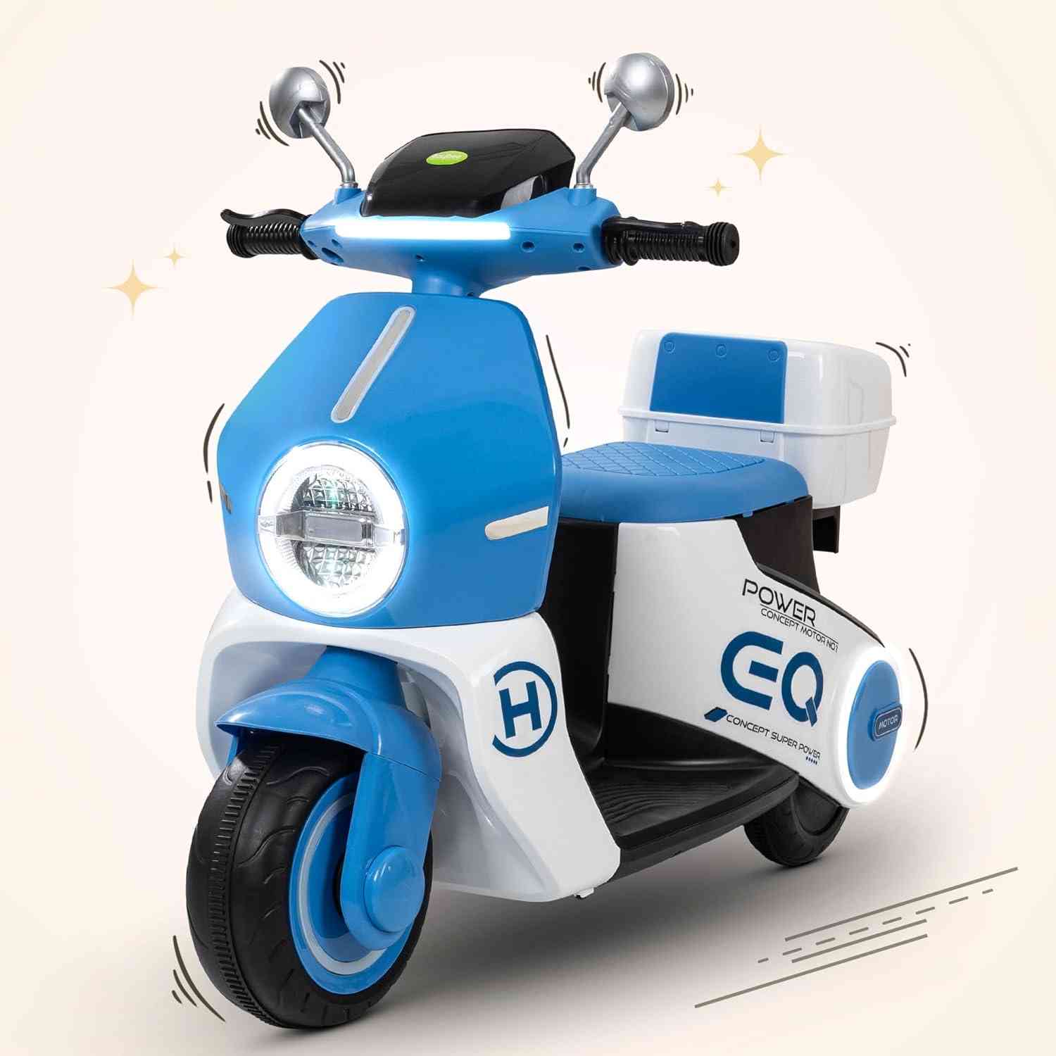 E bike Blue