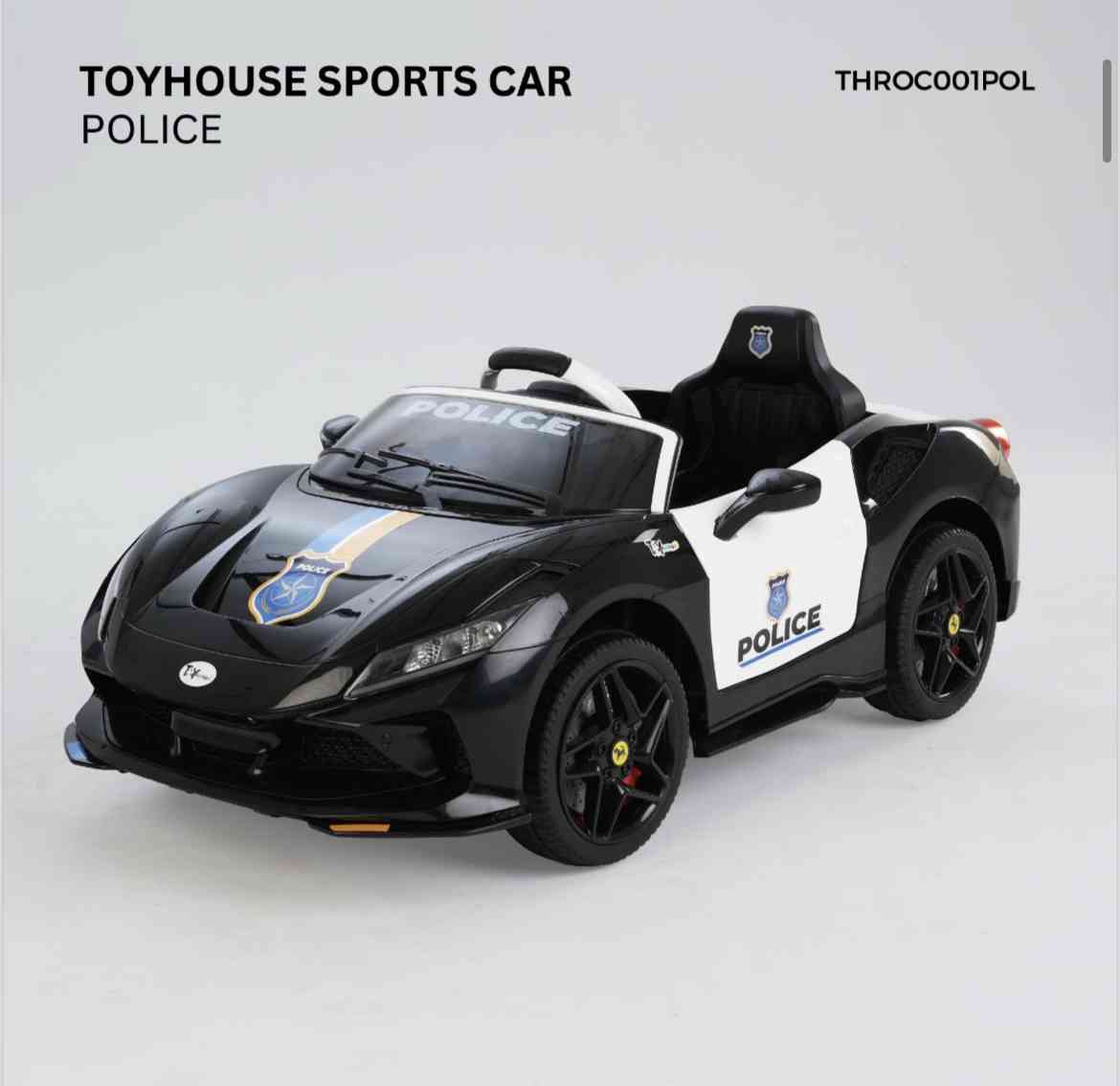 Ferrari police Black